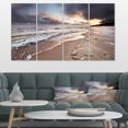 thumbnail image 1 of Bord de Mer Baltique en Hiver - Impression sur Toile, 1 of 3