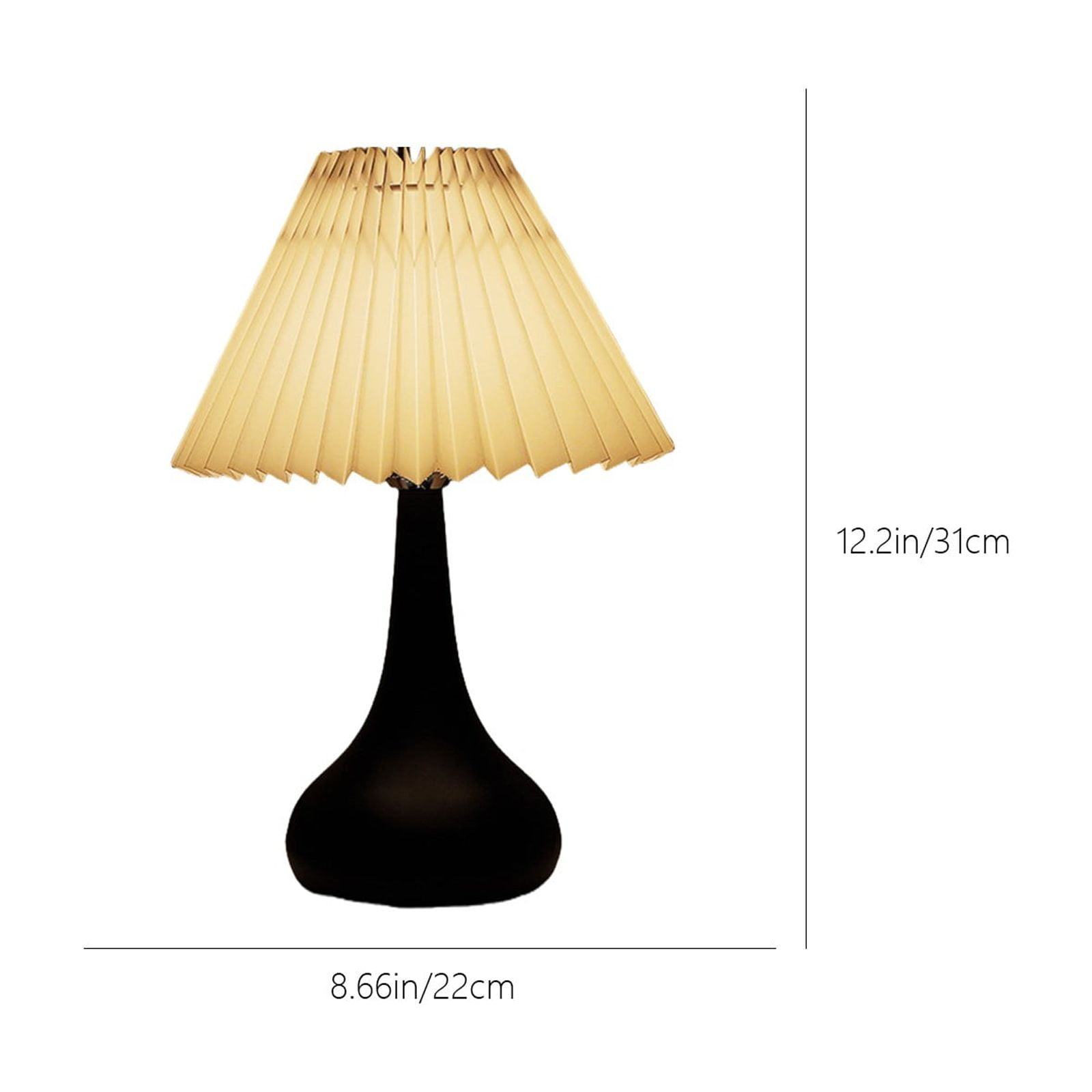 Table Lamp Art Atmosphere Bedroom Bedside Night Light Home Decorate Vintage Table Lamp Bedroom Bedside Lamp Dormitory Desk Study Bedside Nightstand Lamp for Bedroom Living Room Side Table