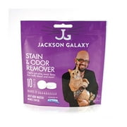 Angle View: Fizzion Jackson Galaxy Stain and Odor Remover, 10 Tablet Refill