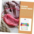 thumbnail image 5 of 110 Pieces Knitting Crochet Locking Markers Needle Clip Counter 10 Colors (Color Randomly) / DIY Colored Plastic Marking Pins 120PC, 5 of 6