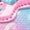 PINK, variant on Dream Pairs Girls' Light-Up Sneakers with Velcro Strap, Colorful Rainbow Design, Comfortable Athletic Shoes for Kids