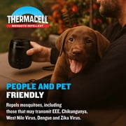 Thermacell E-ZoneGuard Patio + Rechargeable Mosquito Repeller + Fast Charging Dock with 36-Hr Refill and 6.5-Hr Battery