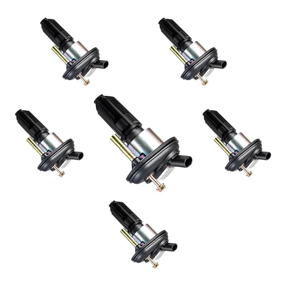 Set of 6 ISA Ignition Coils For Chevy GMC Isuzu Hummer Saab Buick Trailblazer Envoy Rainer Colorado Canyon Ascender i-280 i-290 i-350 9-7x H3 4.2L Replacement for UF303 C1395