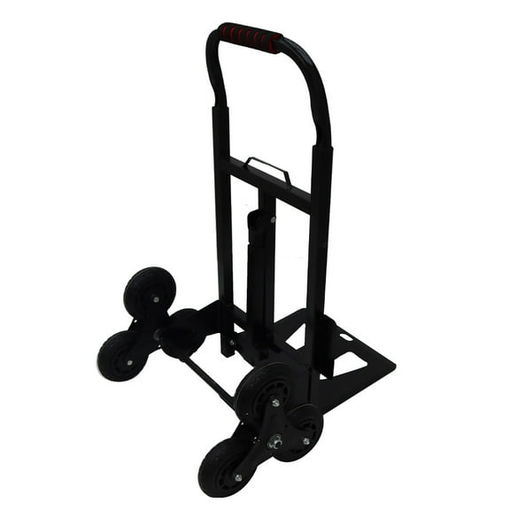 Portable Folding Climbing Cart 6 Wheel Climbing Stairs Hand Trolley Push Cart