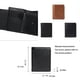 thumbnail image 5 of Guardurnaity Cartera de cuero plegable, monedero, compras para banquetes, tarjetero de crédito y débito, bolsa de transporte de diseño Simple, Carteras Negro Tipo 2, 5 of 6