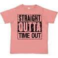 thumbnail image 3 of Inktastic Straight Outta Time out Boys or Girls Toddler T-Shirt, 3 of 5