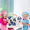 thumbnail image 2 of Kitchen Appliances Toy for Kids Kitchen Pretend Play Set with Coffee Maker Machine Blender with Realistic Light and Sounds   Birthday Gifts for Kids for Kids Ages 3+ Pink, 2 of 5