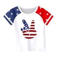 thumbnail image 3 of ibiyuan Girls Shirts Size 7-8 Short Sleeve Clothes Girls T Shirts Size 6 Heart Bow Girl Tops 4t Crew Neck Basic Tees Fashion Vacation Summer Tee Top,10-11 Years, 3 of 3