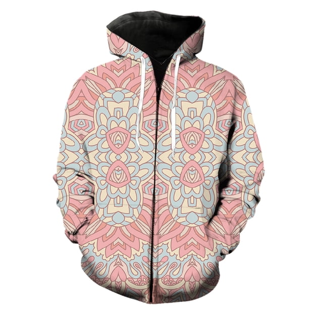 Sudadera con capucha y cremallera de estilo nacional retro para hombre, con estampado 3D para adolescentes, de gran tamaño, estilo hip hop, estilo Harajuku, divertida y genial, unisex.