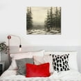 thumbnail image 5 of COMIO  Winter pine Christmas canvas wall art abstract winter forest landscape aesthetic poster nature wilderness northern print vintage country landscape suitable for living room, 5 of 5