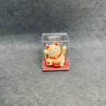 thumbnail image 1 of King Feng Shui Lucky Cats Lucky Beckoning Waving Wealth Cat Tall Negro, dorado, amarillo, dos en total, energía de luz, no requiere batería, 1 of 3