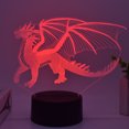 thumbnail image 1 of Luz nocturna LED 3D Game of Thrones Houses Targaryens, 1 of 2
