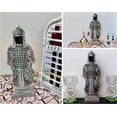 thumbnail image 3 of Islamic Home Decoration, Islamic Ottoman Suit of Armor with Names of Allah, Islamic Art Sculpture Table Décor, Islamic Statue Figurine Décor, Allah Table Décor, Muslim Table Decor (Silver Large 13"), 3 of 10