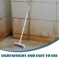 thumbnail image 3 of CATIEBYE Heavy-Duty Floor Scrub Brush, Stainless Steel, Assorted Color, Long Handle, for Tough Surfaces, 3 of 8