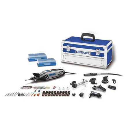 Jaw Accessory Attachment - Dremel 4300-9/64 Variable Speed Rotary Tool with 9 attach. and 64 access.