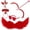 Red 4Pcs Set, variant on RUINIXCW Funny Halloween Valentines Day Cupid Costume For Kids Mini Cupids Bow and Arrow Headband Glasses Wings 4Pcs Set Wedding Cosplay Party Favors