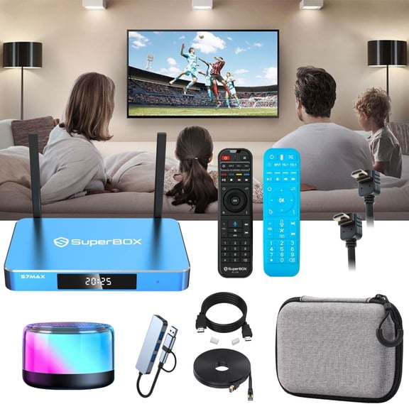 Superbox S7 Max New Upgraded TV BOX