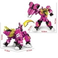 thumbnail image 2 of Miniforce Super Dino Power2 TYRA Volt Bolt TYRAVOLT Armorbot Dinosaur Robot Figure 2 Modes 2258-2 Doll Model Statue Doll Gift Lucy 5.77In, 2 of 6