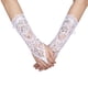 thumbnail image 2 of Guantes De Novia De Encaje Marfil Con Diamantes De Imitación, Accesorio De Boda Para Novias Elegantes, 2 of 7
