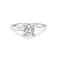 thumbnail image 3 of 2 Carat IGI Certified Princess Shape Lab Grown Diamond Engagement Ring | 14K White Gold | Mystic Secret Halo Lab Diamond Ring | FG-VS1-VS2 Quality Friendly Diamonds, 3 of 4
