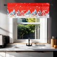 thumbnail image 2 of 1 Piece Christmas Kitchen Curtains and Valances Set for Windows Christmas Kitchen Window Curtains Over Sink Decor 18x54 in, 2 of 6
