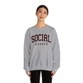 thumbnail image 3 of Social Worker MSW Grad Graduation Sweatshirt, Gifts, Crewneck, 3 of 4
