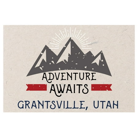 

Grantsville Utah Souvenir 2x3 Inch Fridge Magnet Adventure Awaits Design