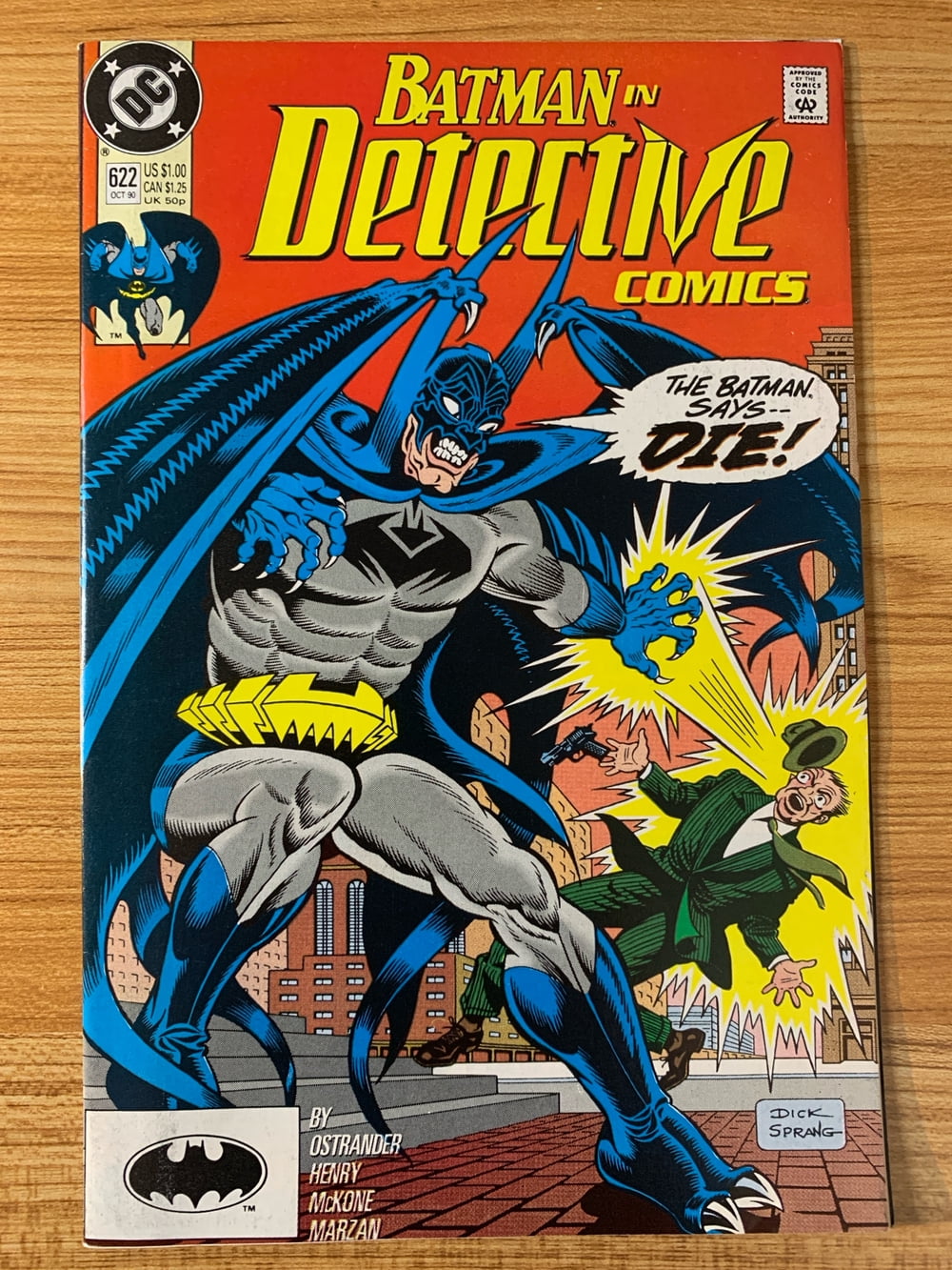 Cover of Detective Comics #622
