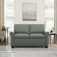 thumbnail image 4 of Mainstays Tatum Twin Sleeper 56.25" Loveseat, Dark Gray, 4 of 19