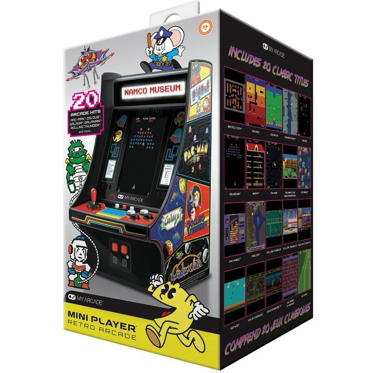 My Arcade DGUNL-3226 NAMCO Museum Mini Player - Walmart.com
