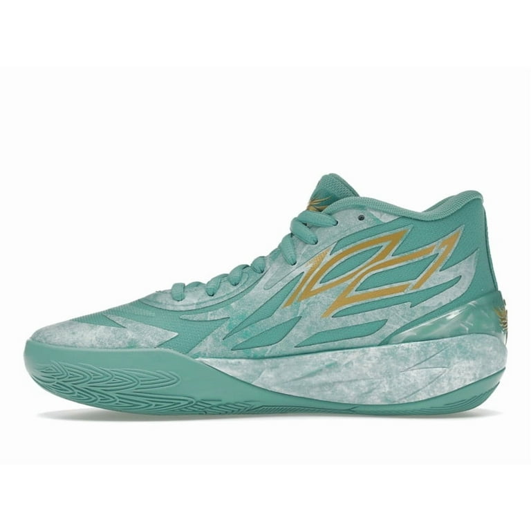 Puma Men's LaMelo Ball MB.02 Lunar New Year Jade Basketball Shoes