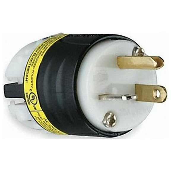 Legrand GCM Strt Plg,Blk; Wht,20 A,Stnd,5-20P PS5366XGCM