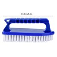 thumbnail image 1 of Bathtub Scrubber, 5.6inch Multifunction Scrub Brush Nonslip Handle Brush Cleaner Swimming Pool Step Corner Cleaning Brush Hand Scrub Brush For Swimming Pool Cleaning, 1 of 8