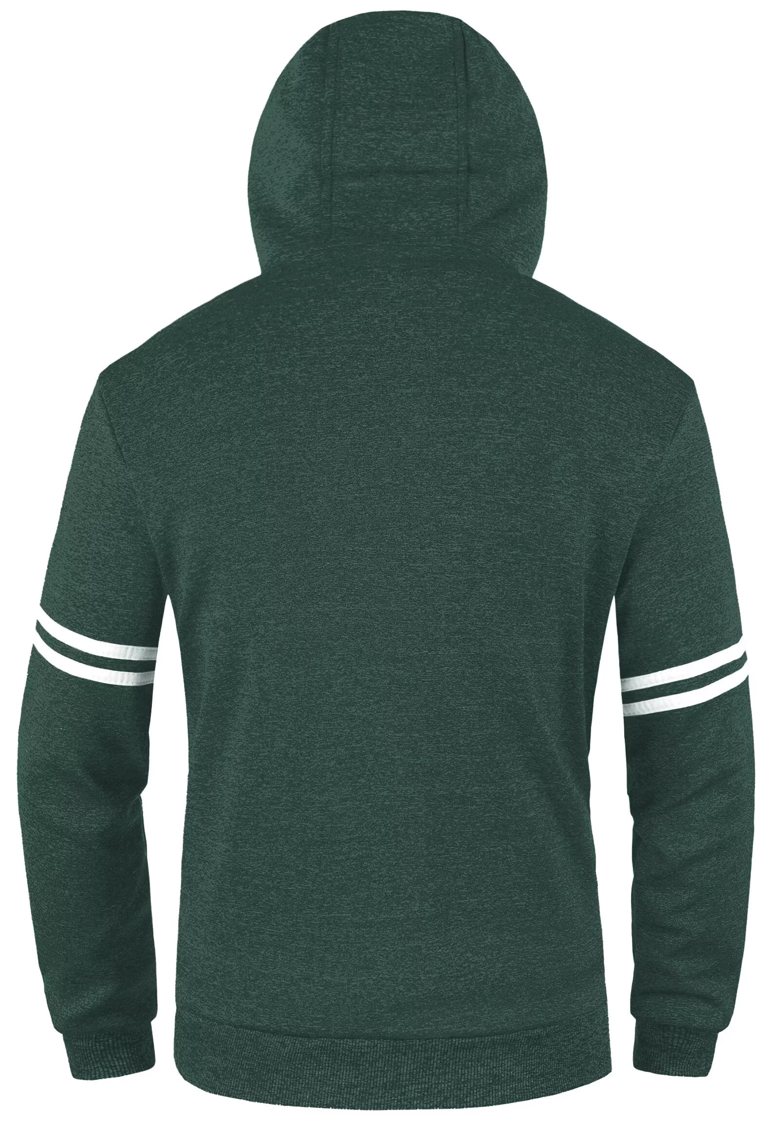 Chrisuno Men Hoodies Casual Hoodies For Men With Zip Pockets Full Zip Long Sleeve Sweatshirt Sports Hooded Jacket Army Green M