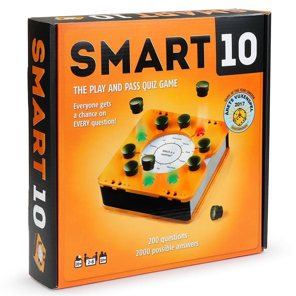Smart 10 Quiz Juego de tablero de juego 