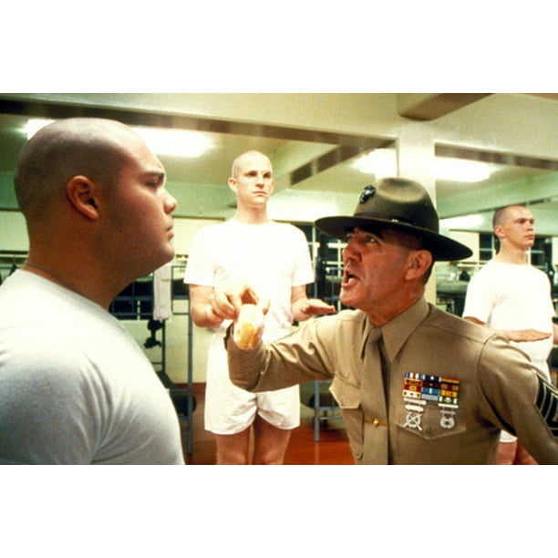 R. Lee Ermey Full Metal Jacket 24X36 Poster iconic as Gunnery. Sgt
