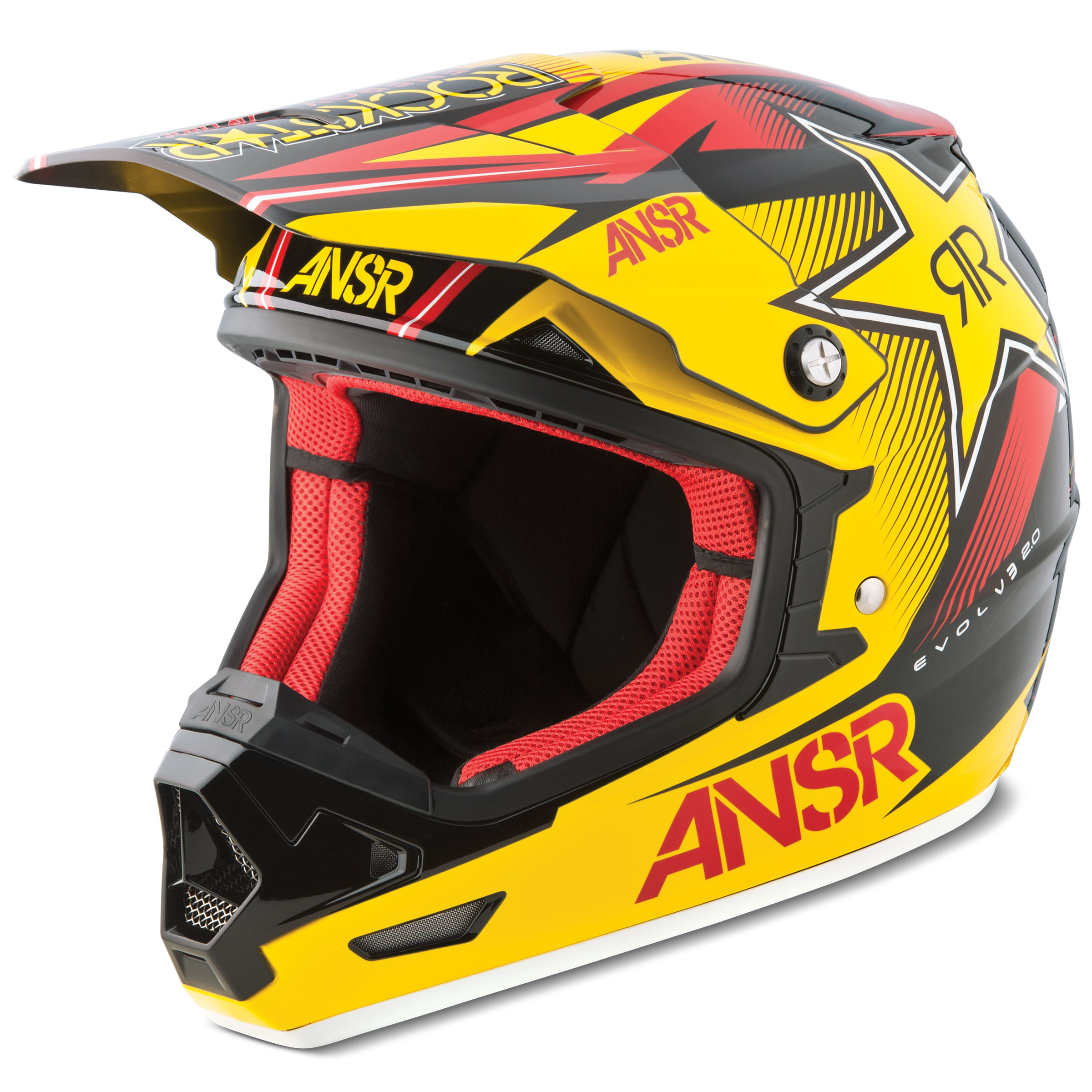 ANSWER HELMETS A15 Evolve 2.0 Rockstar VII Helmet Sm 454811
