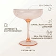 thumbnail image 3 of Just Feed Me by Jessie James Decker 13oz Coupe Glass, Pink, 3 of 8