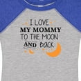 thumbnail image 4 of Inktastic I Love My Mommy to the Moon and Back Boys or Girls Baby Bodysuit, 4 of 5