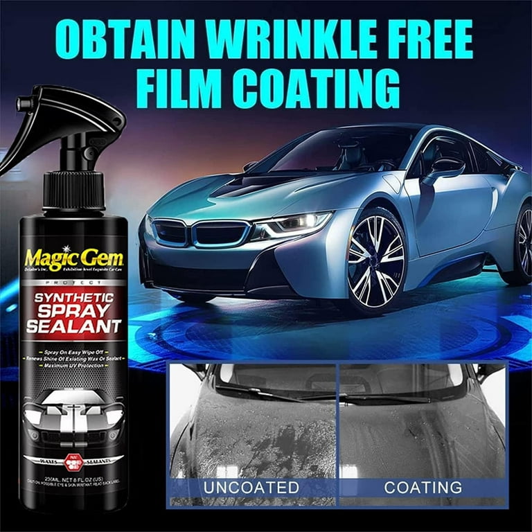 Magic Gem Nano Spray Seal, New Car Wax Polish Spray, Coating Spray