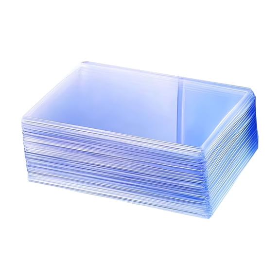 BESTSKY 10PCS Card Sleeves Transparent For Trading Card Soft Baseball Card Football Card Sports Cards