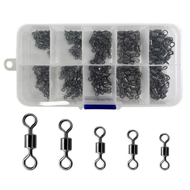 Conectores Señuelo Conector Pesca 210 Piezas para Conectar La Línea Y Los Señuelos