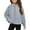 Gray, variant on Spazoro Toddler Girls Jackets, Casual Warm Fall Winter Long Sleeves Cardigans for Kids Girls Black Size 13 T