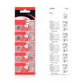 thumbnail image 4 of Tizuqe 10/20Pieces High Capacity 1.5V AG10 LR1130 Alkaline Button Batteries For Watches, 4 of 7