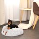 thumbnail image 1 of Tal Cesta redonda para perros Cojín para gatos Cesta para donas 40 cm Transparente (gris) ShuxiuWang 8390612435324, 1 of 1