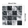 thumbnail image 3 of Square Glazed Wall Sticker With Self Adhesive Removable Wall Decal For Tiles And Murals, 3 of 6
