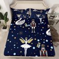 thumbnail image 2 of Homewish Boho Nutcracker Bed Sheets,Merry Christmas King Sheets,Ballet Elf Sheet Set For Girls,,Microfiber Bedroom Decor,4-Piece, 2 of 7