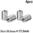 thumbnail image 4 of 4PCS Car Tire Valve Caps Knurled Tire Valve Caps Aluminum Tire Wheel Valve Caps For Automobiles Motorcycles Trucks Bikes, 4 of 5