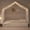 White, variant on Euroco Wood Full Size Montessori Floor Bed, Canopy House Bed Frame with Safety Guardrails and Led Light, Natural
