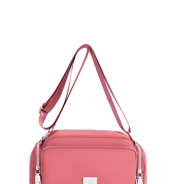 Bolsa Bandolera Mujer Moda Dama Xtellar Gran Capacidad Color Rosa